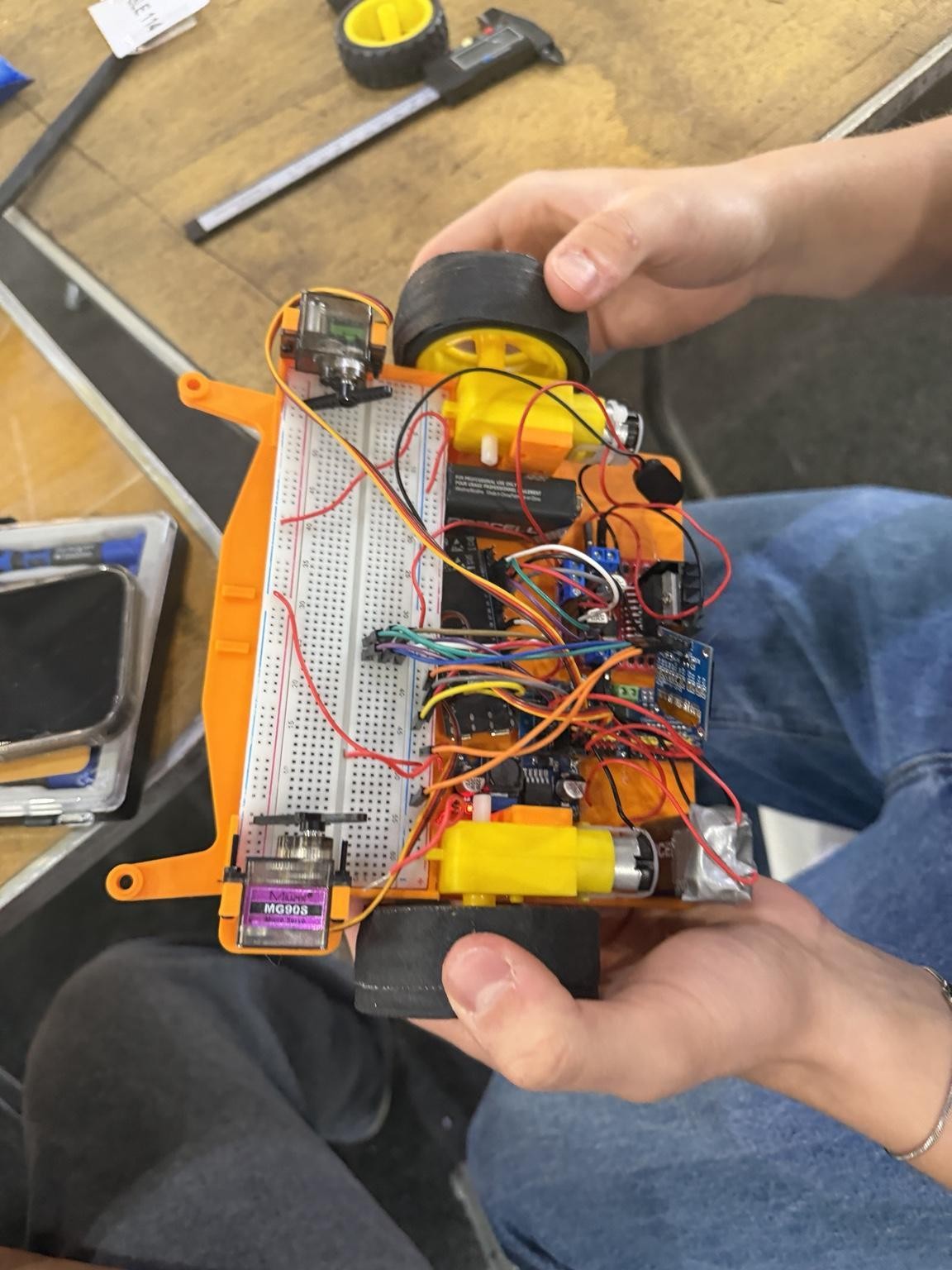 MagClean drivetrain and electronics