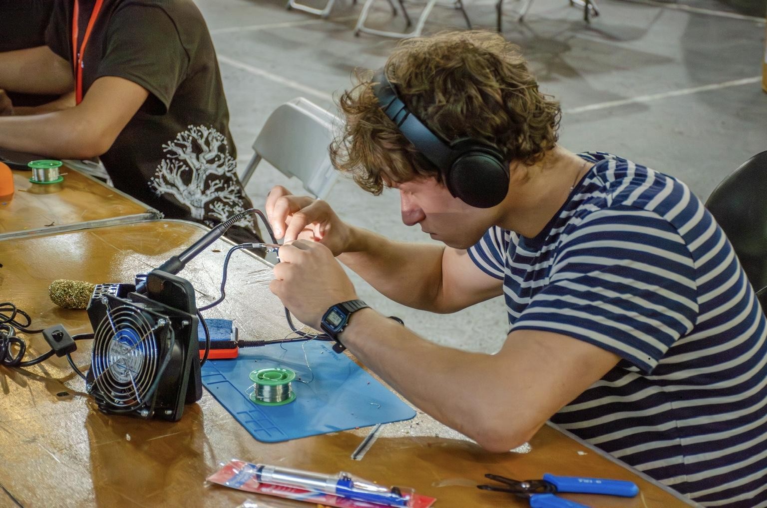 Soldering MagClean electronics