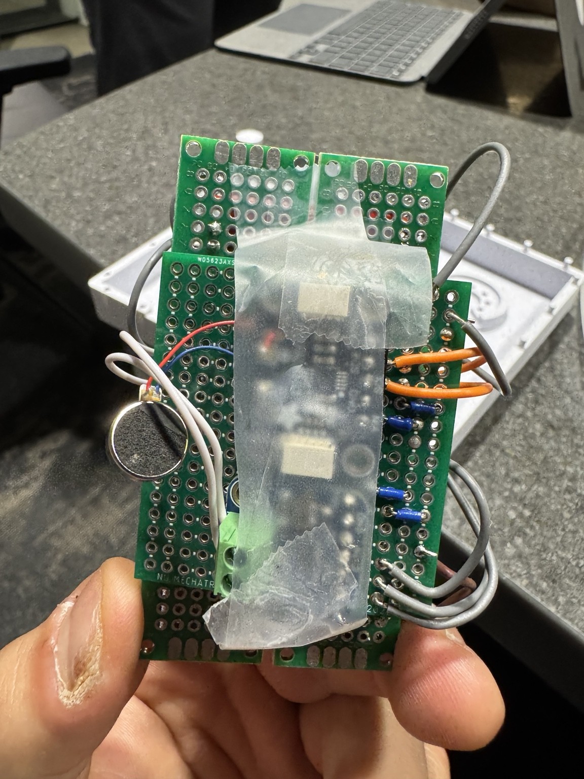 Meemo prototype assembly