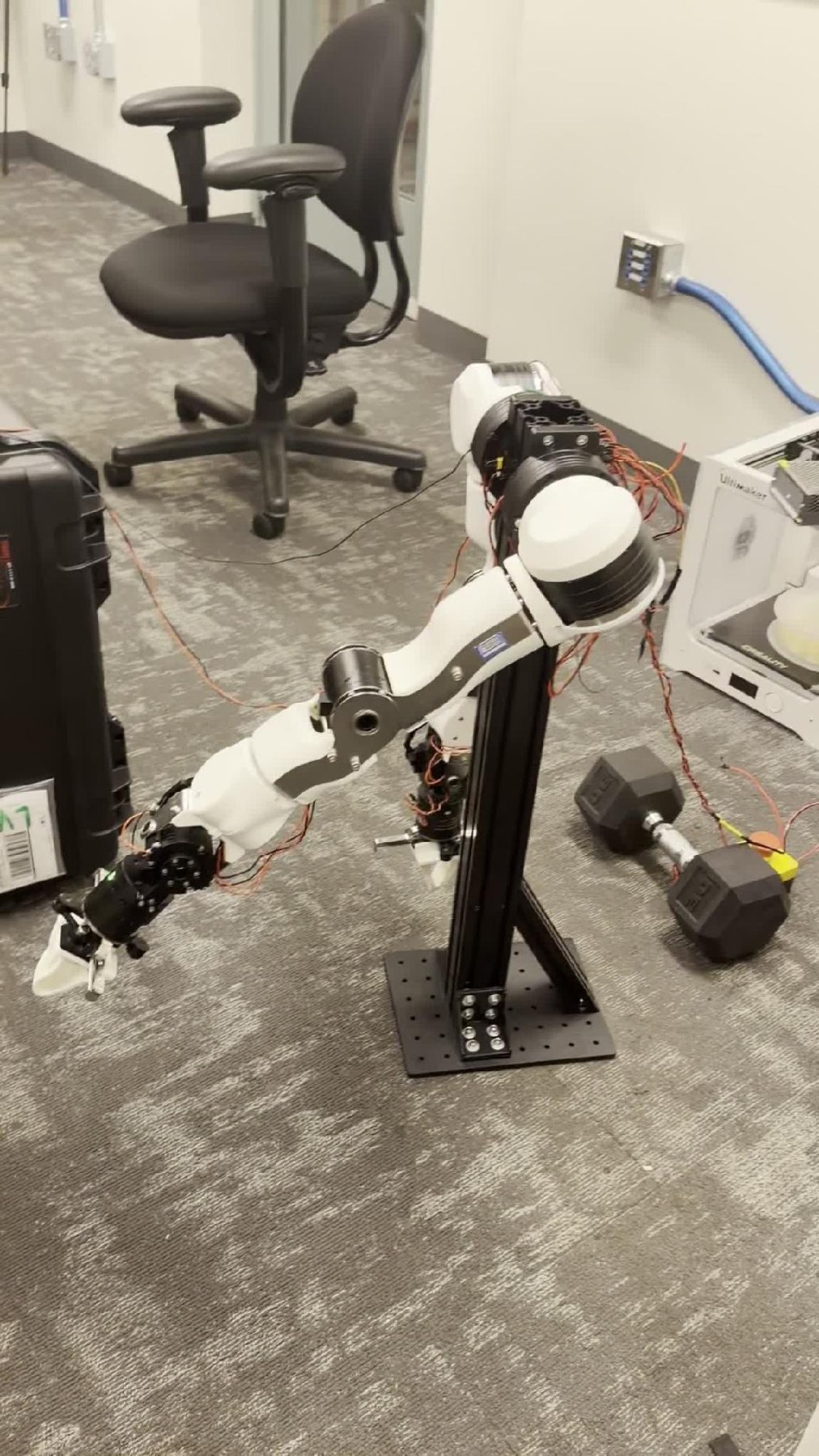 Robot movement frame one